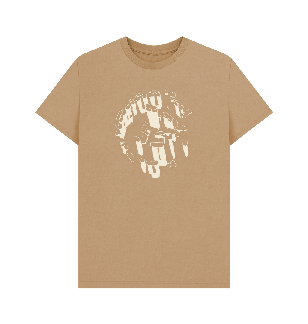 Sand Printed T-shirt Front