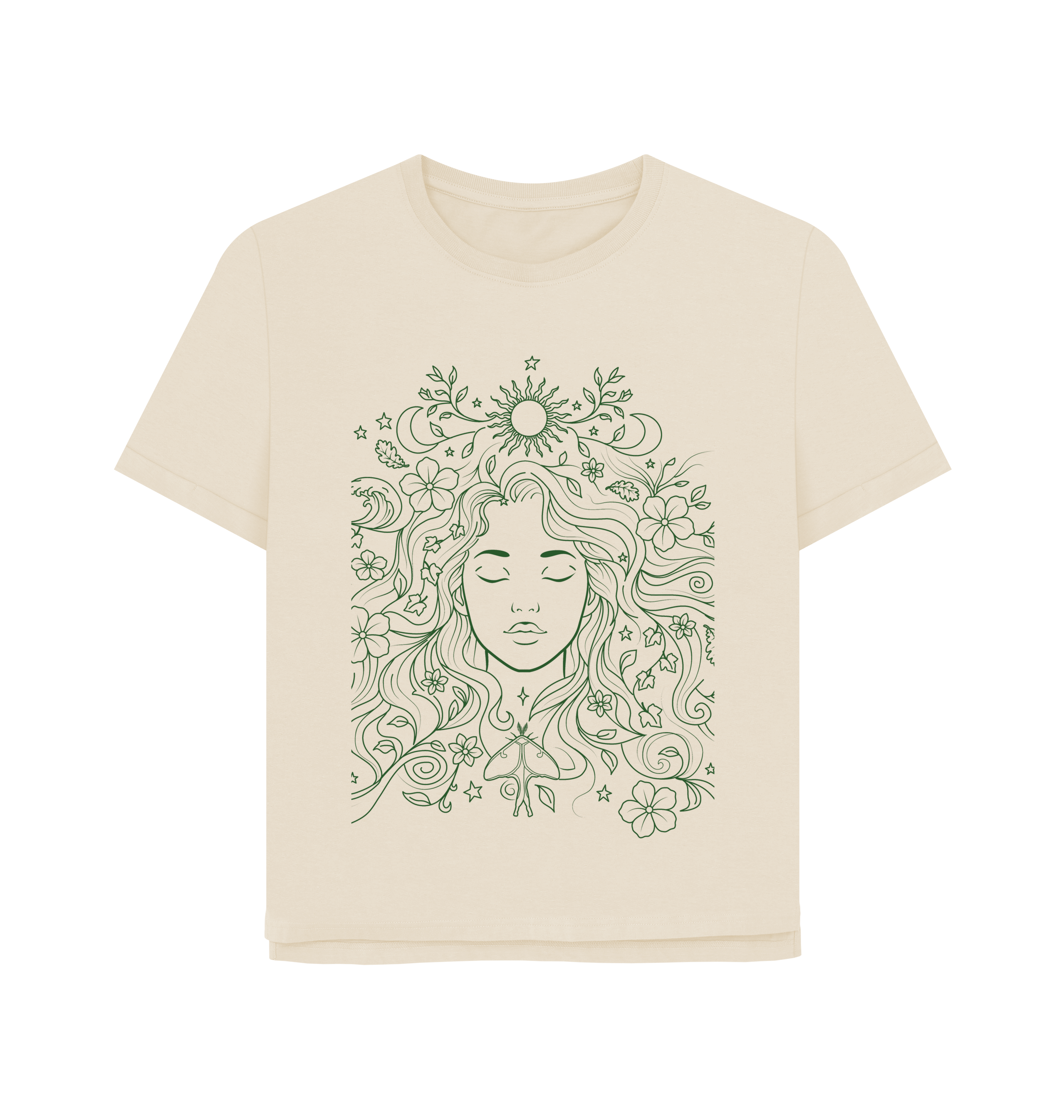 Oat Printed T-shirt Front