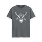 Slate Grey Printed T-shirt Front