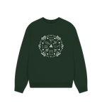 Evergreen Printed Sweater Front