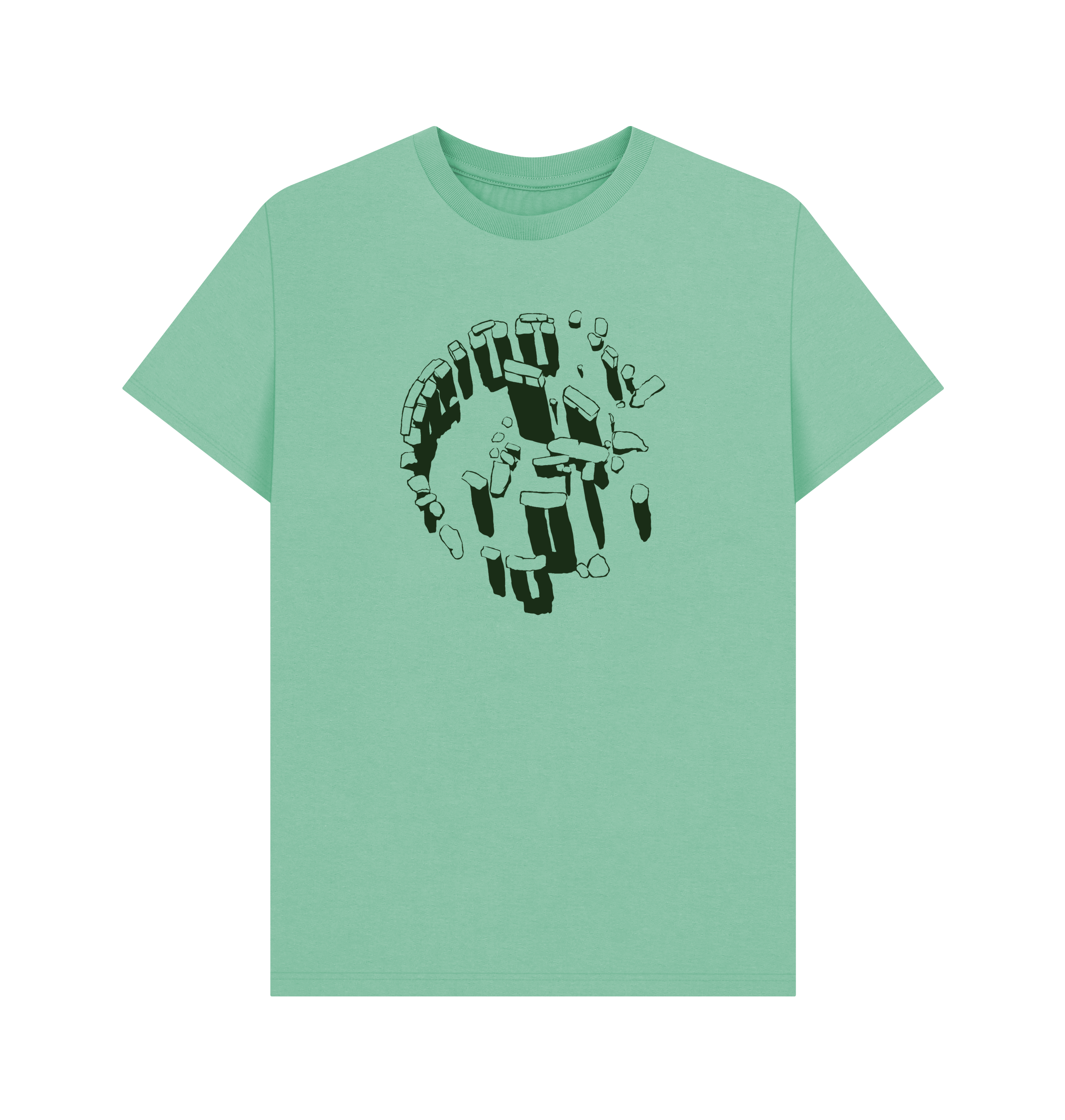 Peppermint Printed T-shirt Front