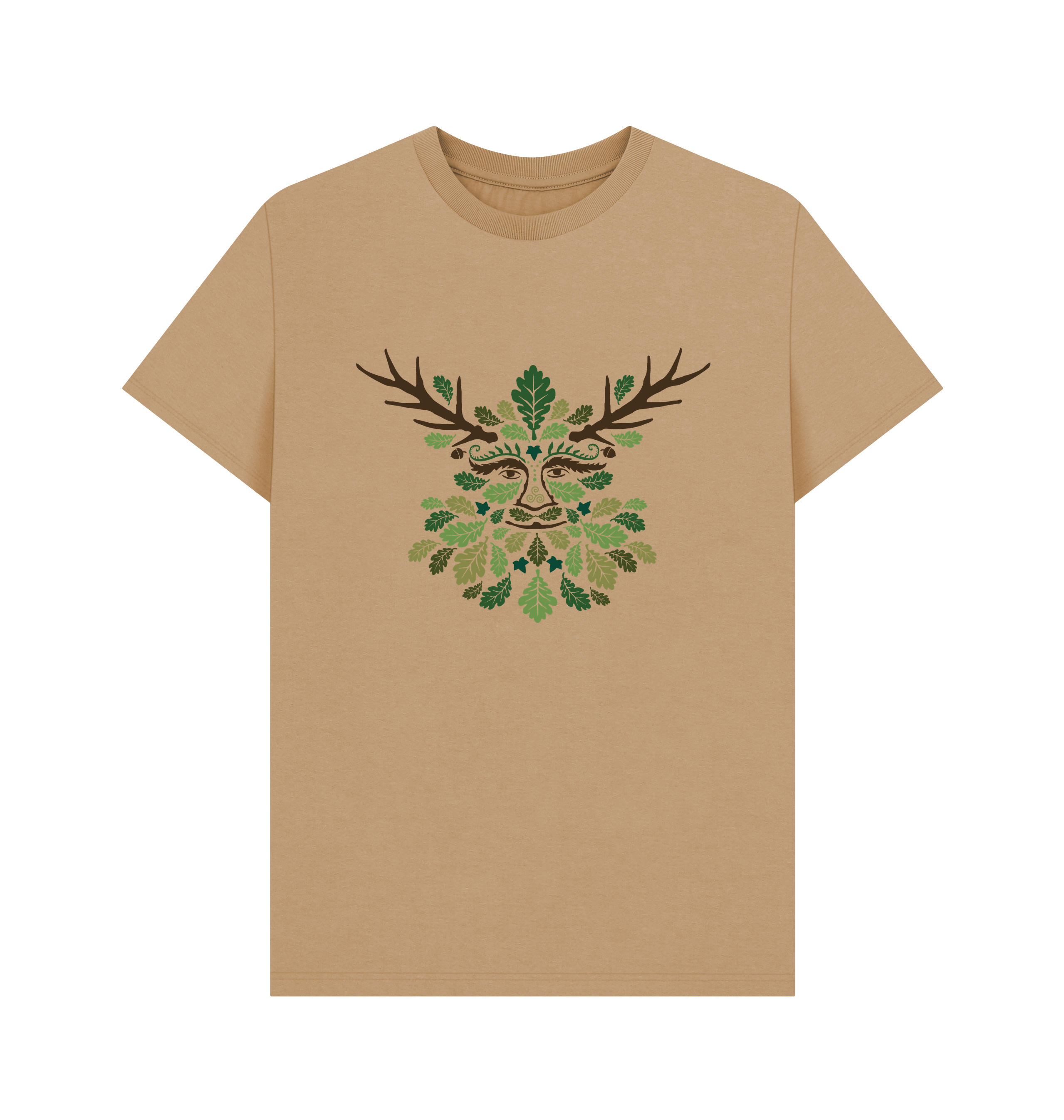 Sand Printed T-shirt Front
