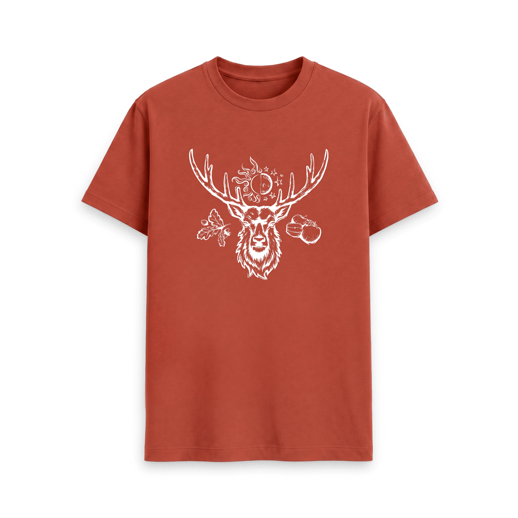 Rust Printed T-shirt Front