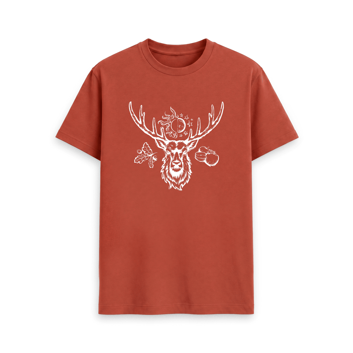 Rust Printed T-shirt Front