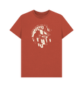 Rust Printed T-shirt Front