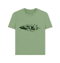 Sage Printed T-shirt Front