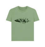 Sage Printed T-shirt Front