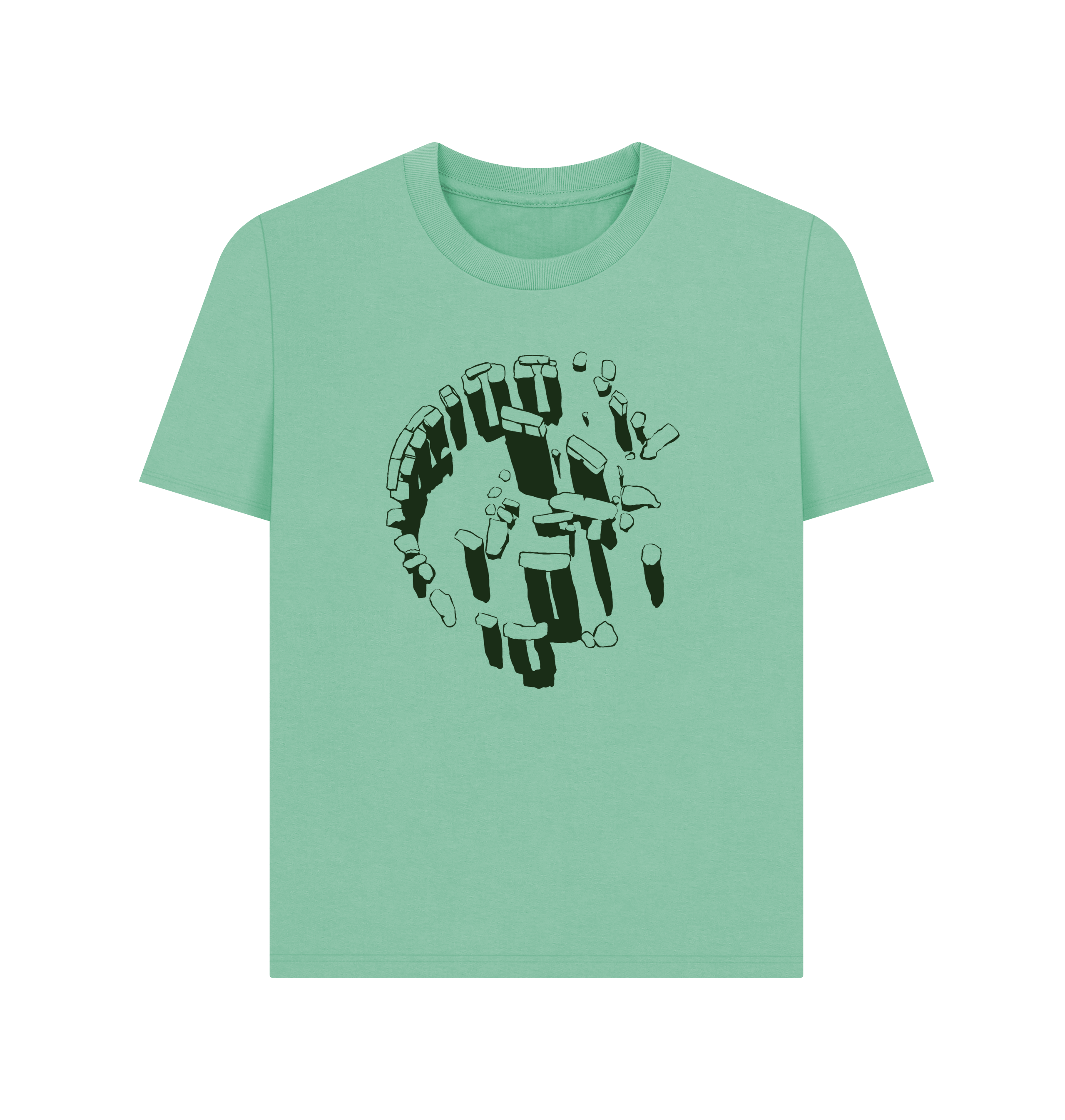 Peppermint Printed T-shirt Front