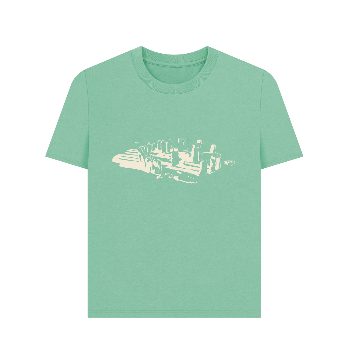 Peppermint Printed T-shirt Front
