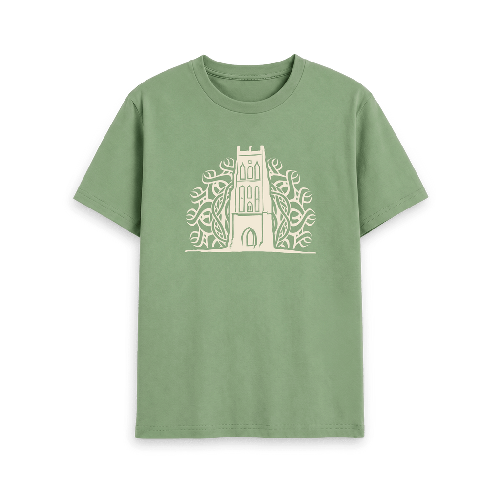 Sage Printed T-shirt Front