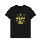 Black Printed T-shirt Front
