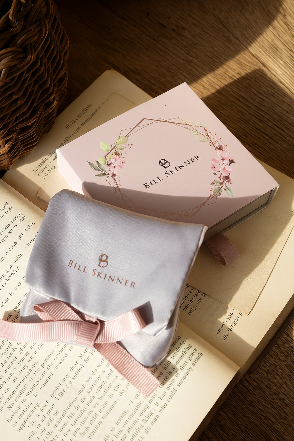 Blackberry & Mouse Hoop Earrings