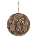 Bronze Terracotta Moon Shadows Plaque