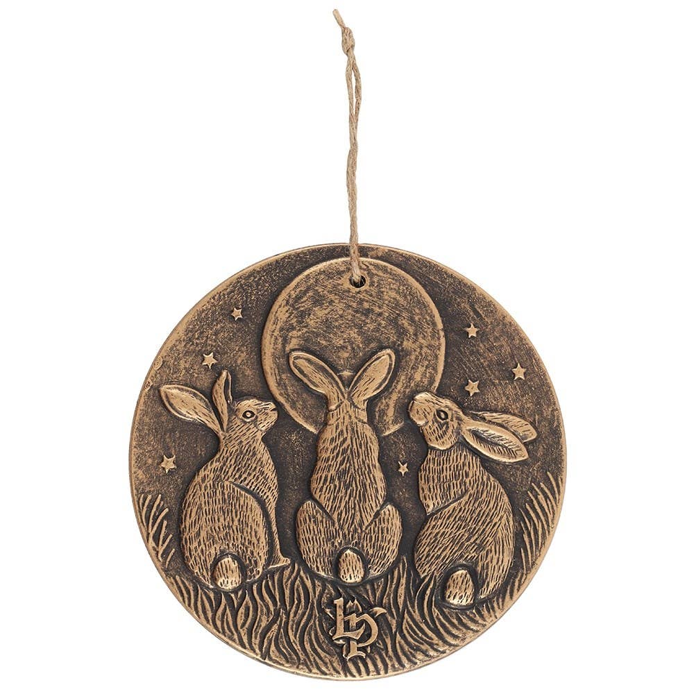 Bronze Terracotta Moon Shadows Plaque