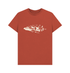Rust Printed T-shirt Front