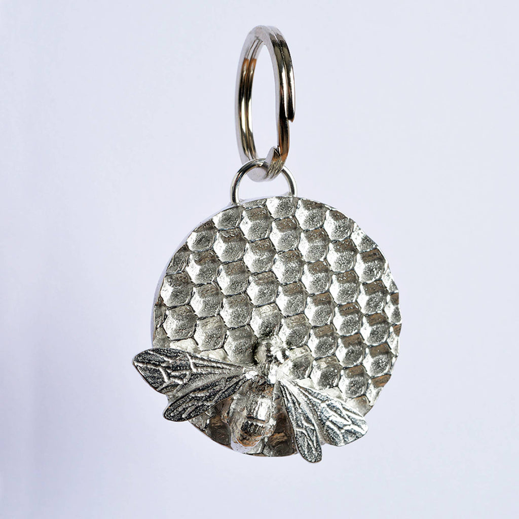 Bee Pewter Keyring