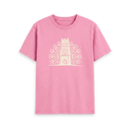 Rose Pink Printed T-shirt Front