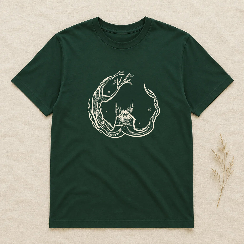 Unisex ‘Herne the Hunter’ Plain T-Shirt