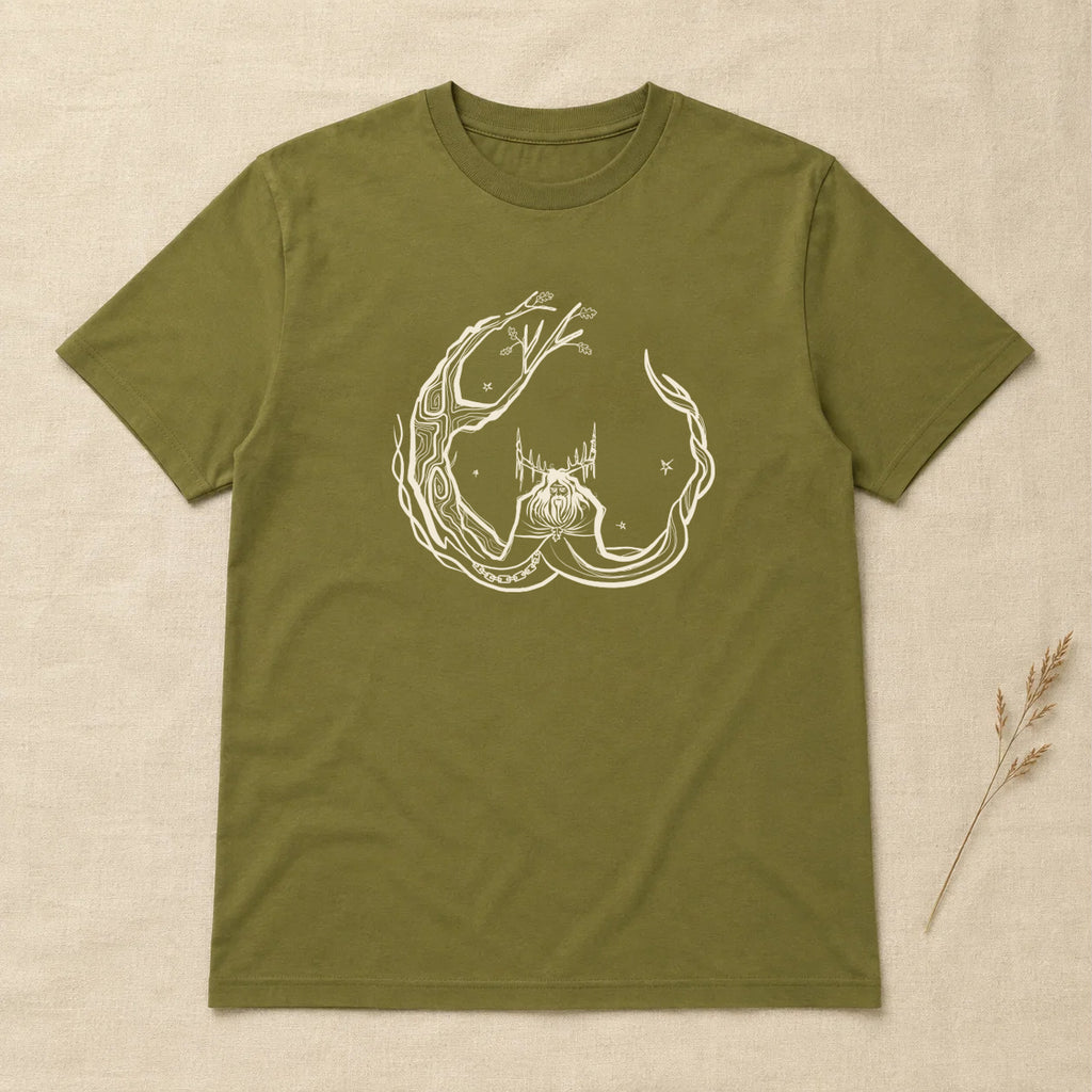 Unisex ‘Herne the Hunter’ Plain T-Shirt