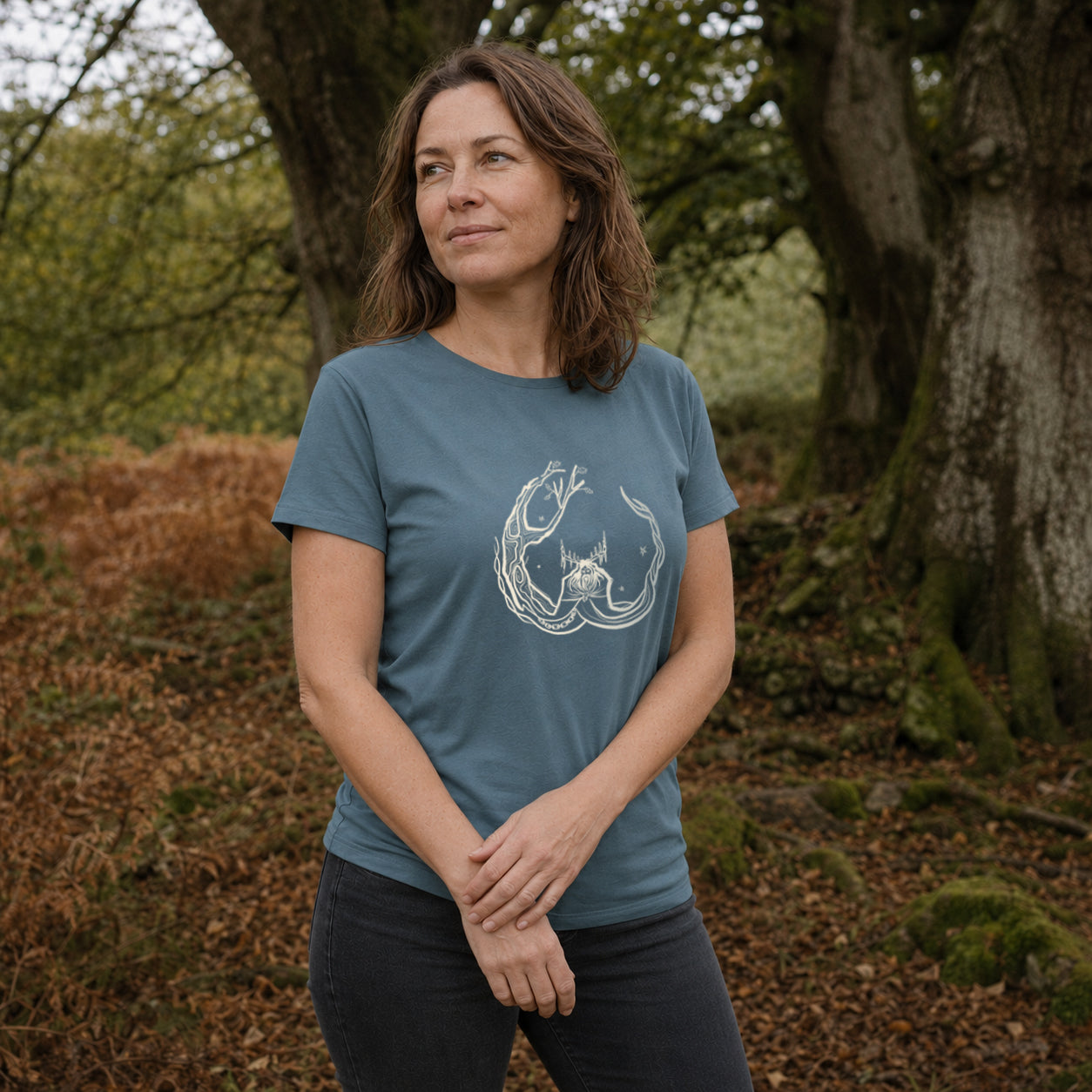 Women's ‘Herne the Hunter’ Crew Neck T-Shirt