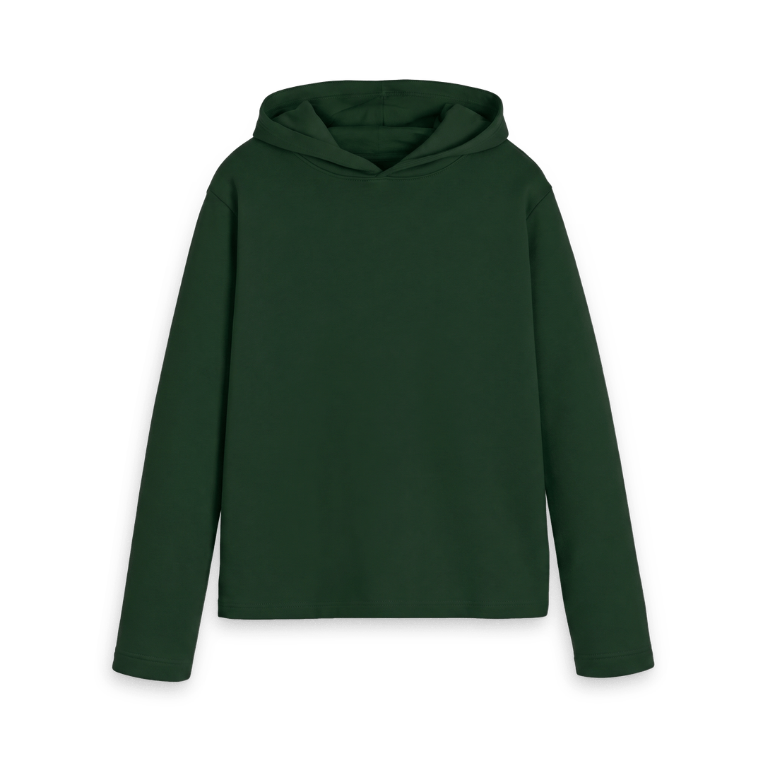 Evergreen Printed Hoody Front