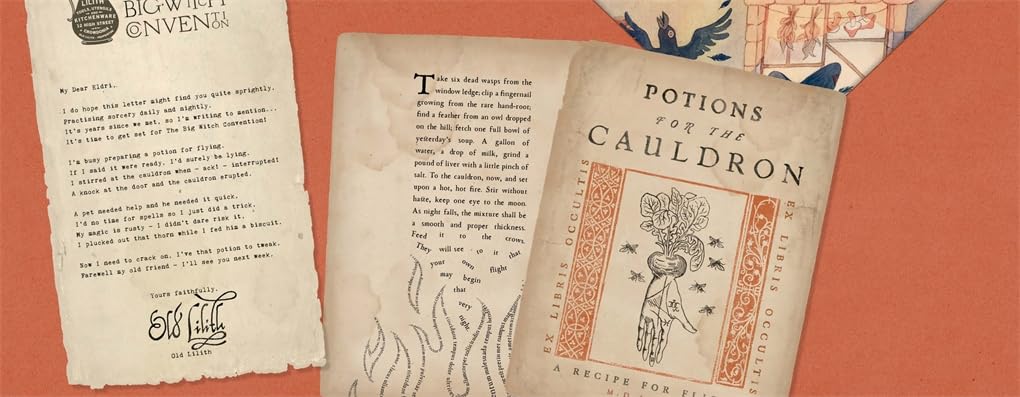 Letters from the Witch: Cackle Crackle: With Five Spells to Pull Out and Keep by Annie Atkins