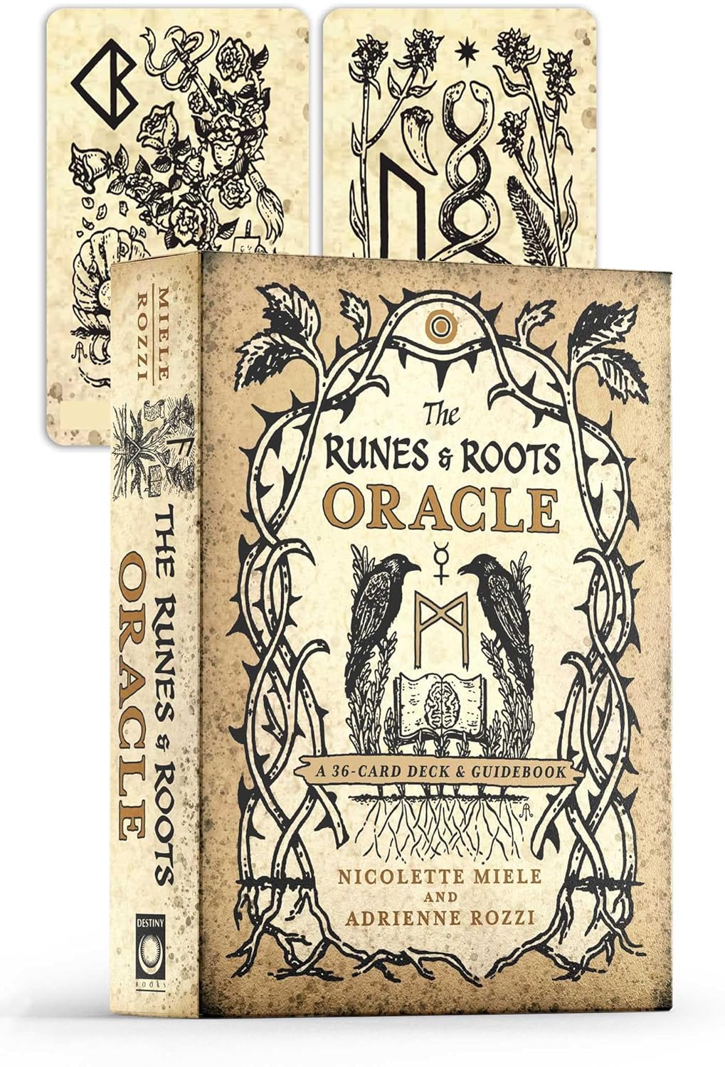 The Runes and Roots Oracle by Nicolette Miele & Adrienne Rozzi