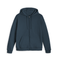 Navy Zip hoody Front