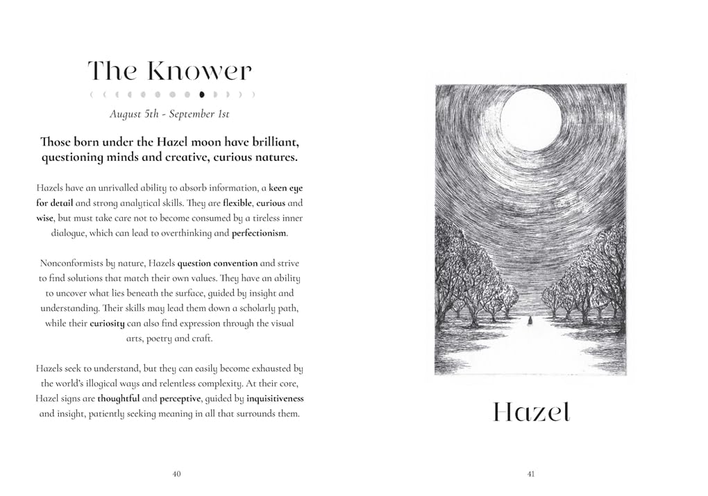 The Tree Zodiac: 13 Trees for 13 Moons by Luke Adam Hawker