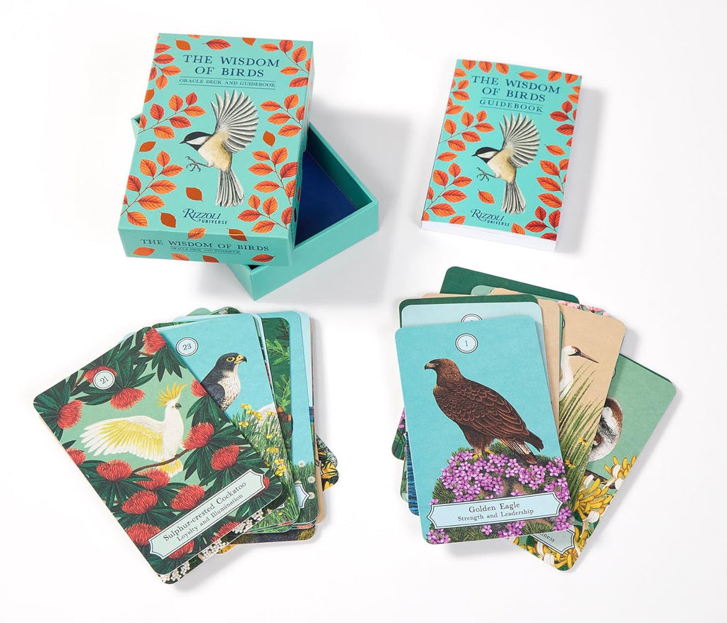 The Wisdom of Birds: Oracle Deck & Guidebook by Sasha Morton & Raxenne Maniquiz