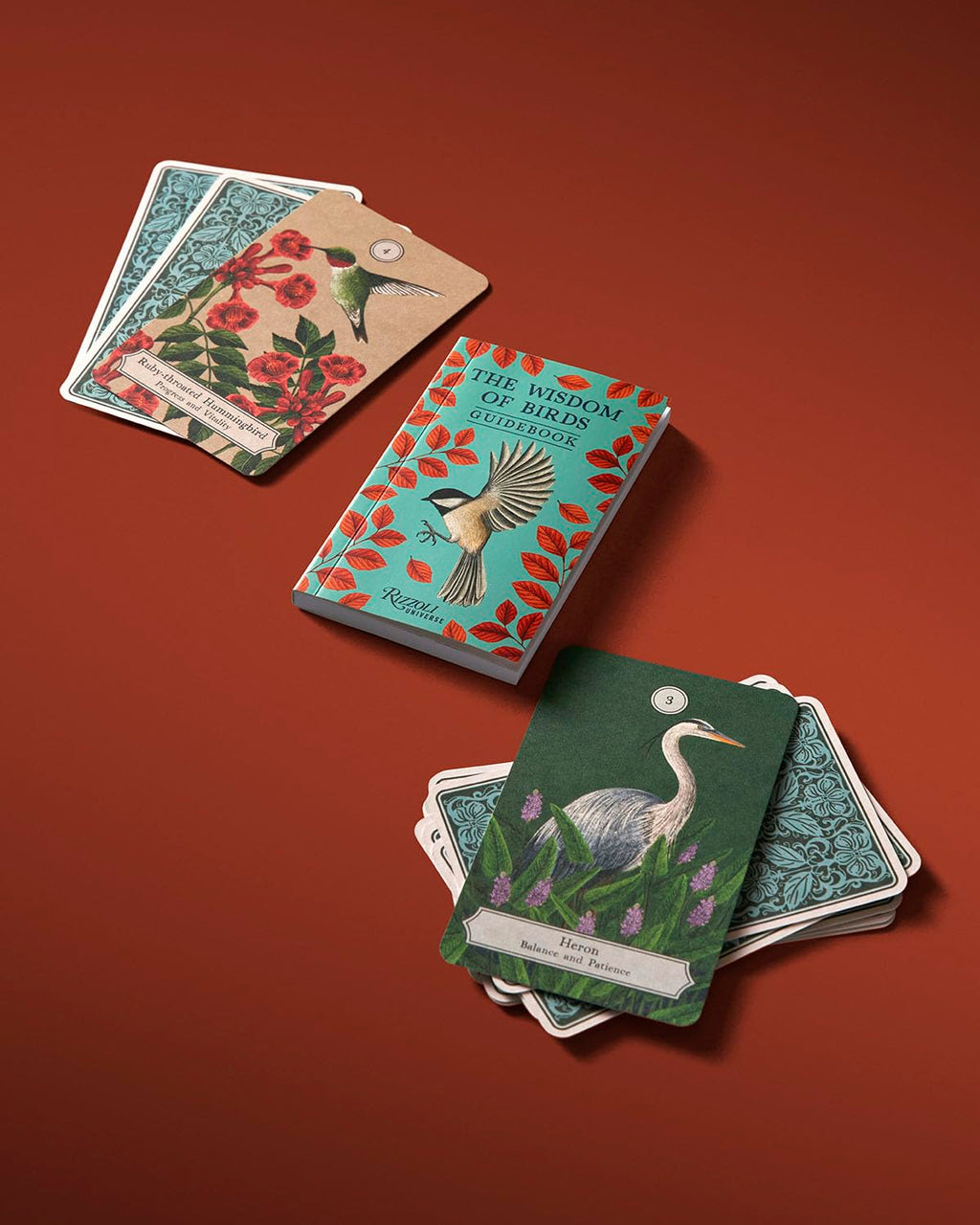 The Wisdom of Birds: Oracle Deck & Guidebook by Sasha Morton & Raxenne Maniquiz