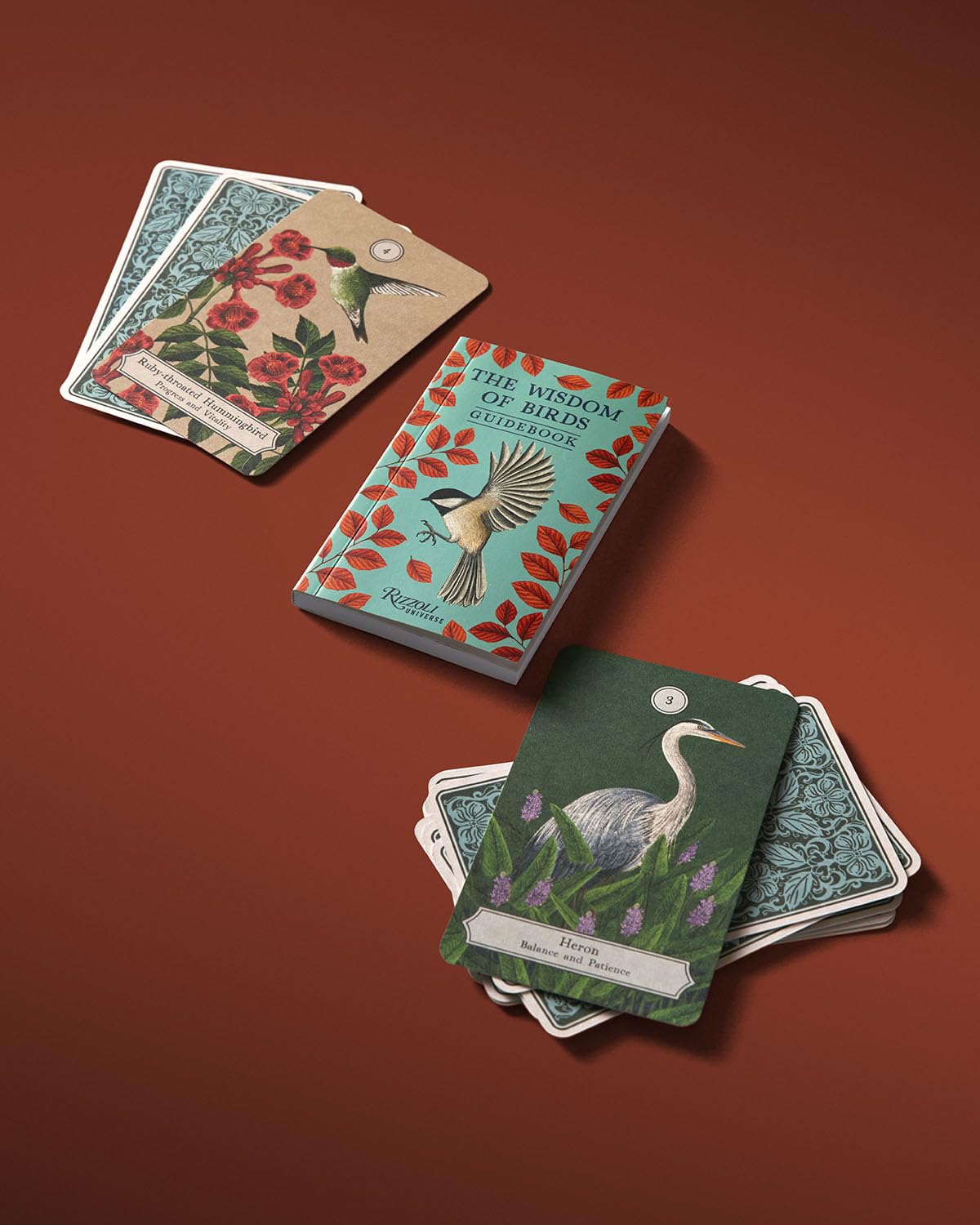 The Wisdom of Birds: Oracle Deck & Guidebook by Sasha Morton & Raxenne Maniquiz