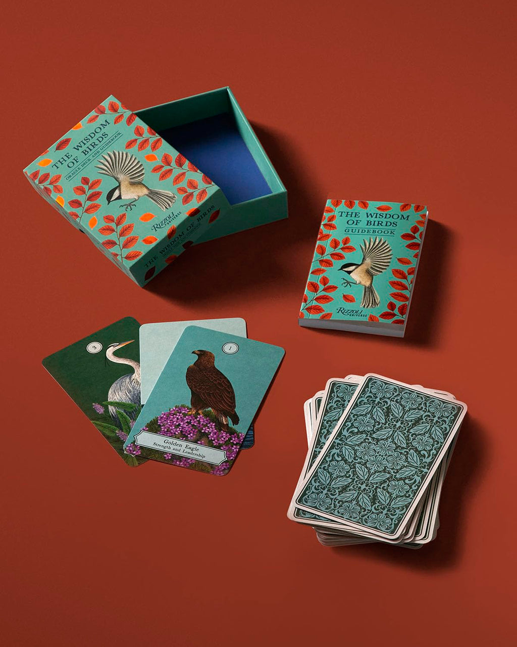 The Wisdom of Birds: Oracle Deck & Guidebook by Sasha Morton & Raxenne Maniquiz