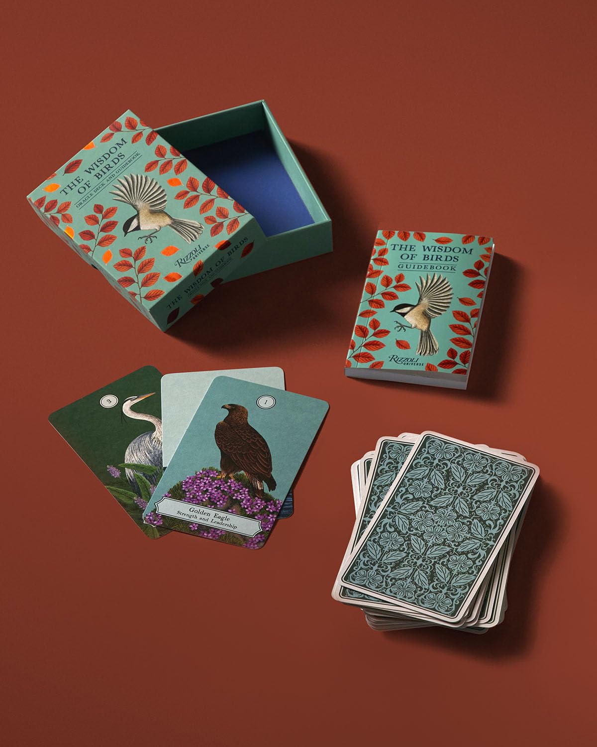 The Wisdom of Birds: Oracle Deck & Guidebook by Sasha Morton & Raxenne Maniquiz