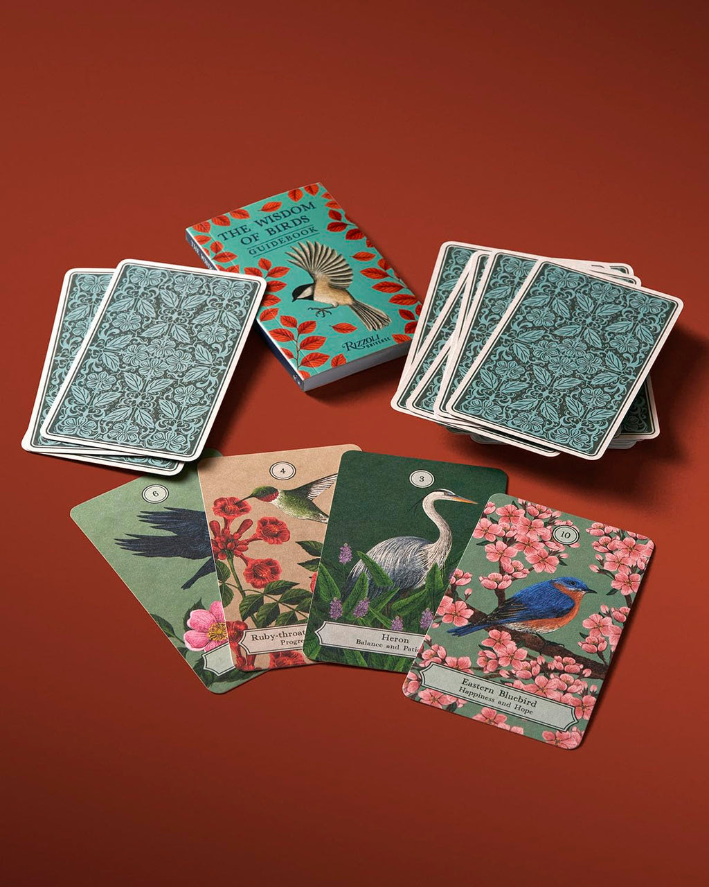 The Wisdom of Birds: Oracle Deck & Guidebook by Sasha Morton & Raxenne Maniquiz