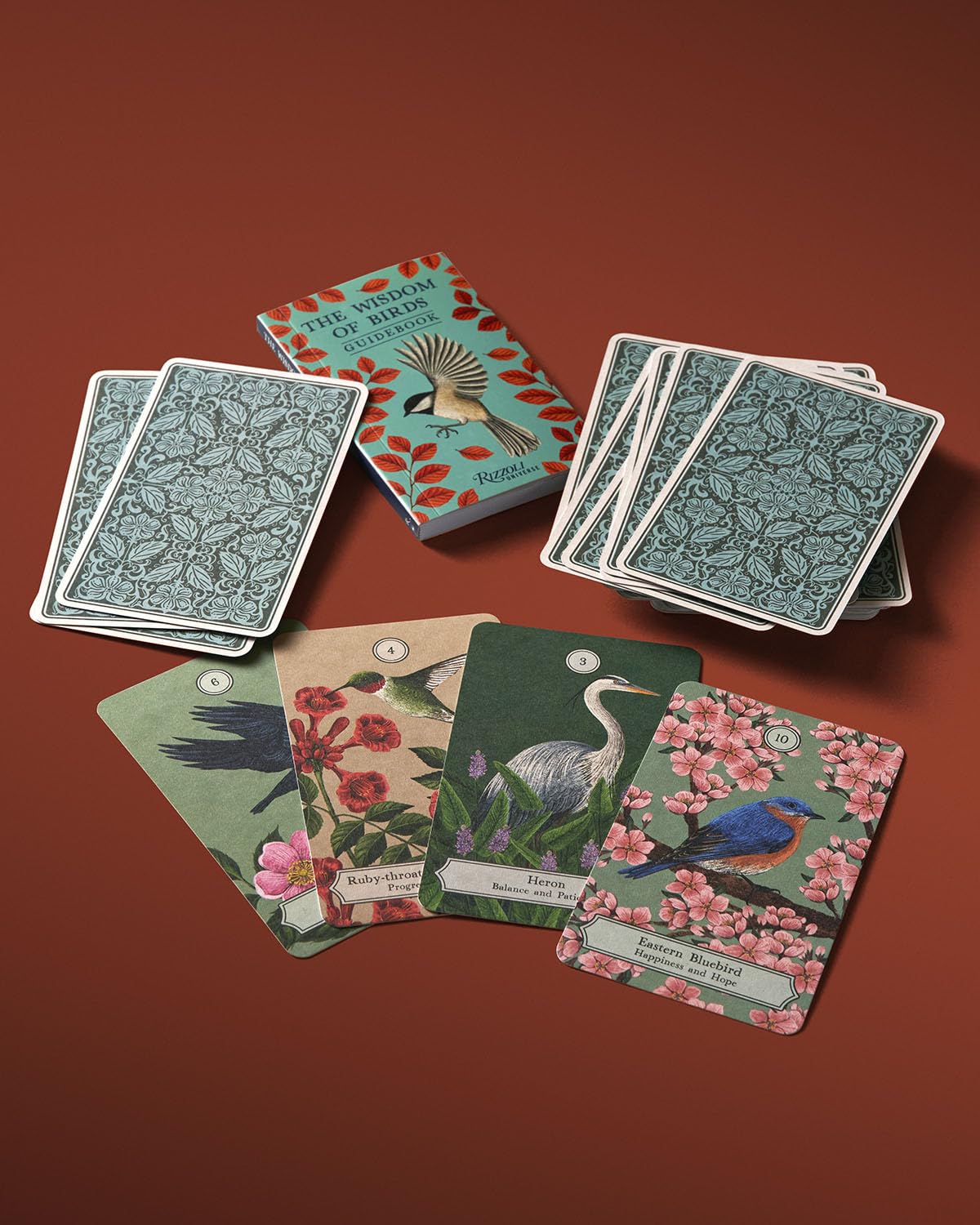 The Wisdom of Birds: Oracle Deck & Guidebook by Sasha Morton & Raxenne Maniquiz